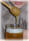 Nyslynget honning - uopvarmet
